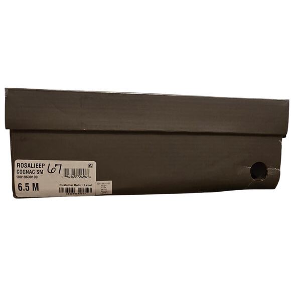 Style & Co Rosaliee Belt Booties in Cognac Brown New Size 6.5 - Picture 6 of 7